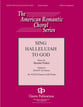 Sing Hallelujah to God SATB choral sheet music cover